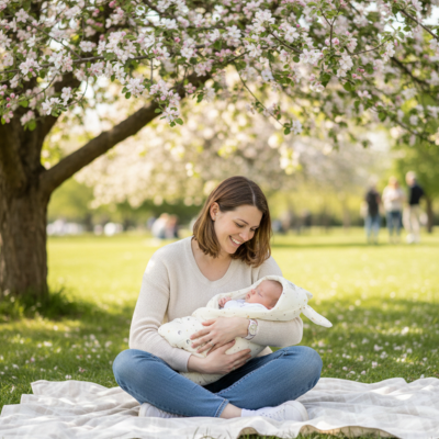 Nid d'ange bébé thermococon bébé dodo pommier