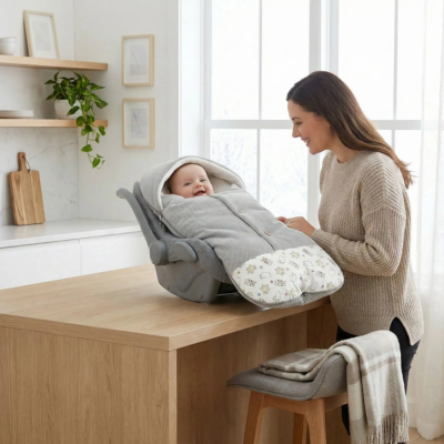 Nid d'ange bébé velourtherm bébé maman cuisine