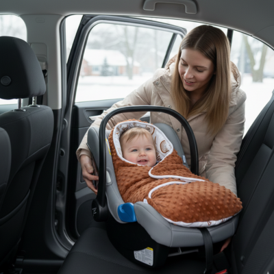 Nid d'ange cocobaby nomade bebe voiture