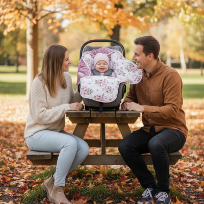 Nid d'ange cocobaby nomade famille parc