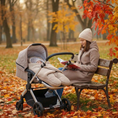 Nid d'ange cozywinter bébé dodo parc
