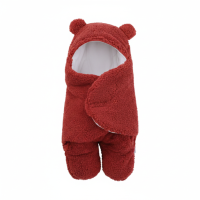 Nid d'ange cozywinter rouge