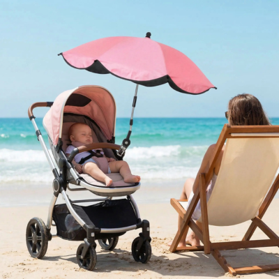 Ombrelle pour poussette polyvalent UPF50 bébé dodo plage