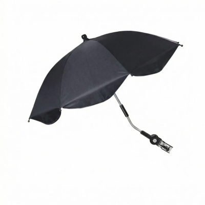 Ombrelle pour poussette polyvalent UPF50 noir