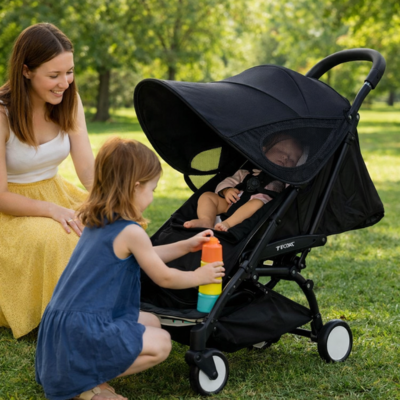 Par soleil pour poussette universel UV maman soeur bébé dodo parc