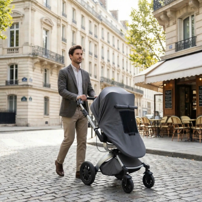 Par soleil pour poussette universel-uv-protect papa promenade bébé ville