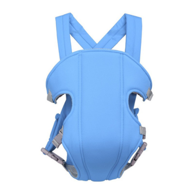 Porte bébé ergonomique 2 positions bleu