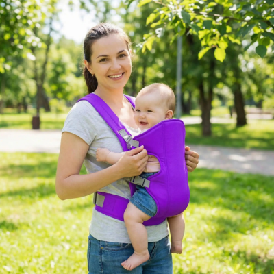 Porte bébé ergonomique 2 positions maman promenade bébé parc