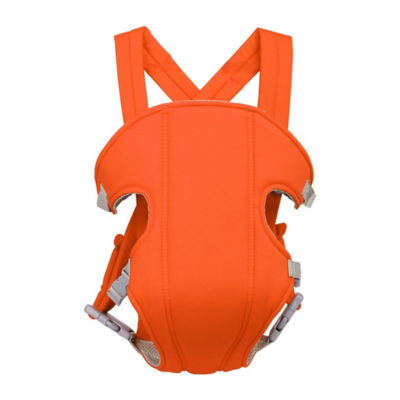 Porte bébé ergonomique 2 positions orange
