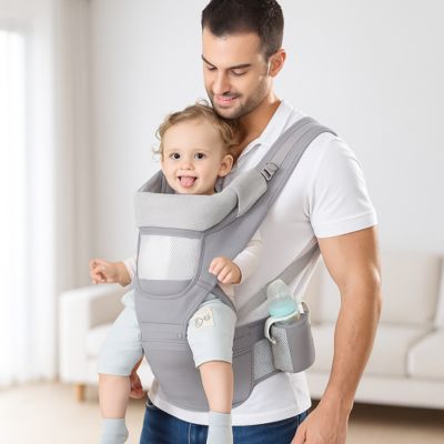 Porte bébé ergonomique multifonction bébé grimace