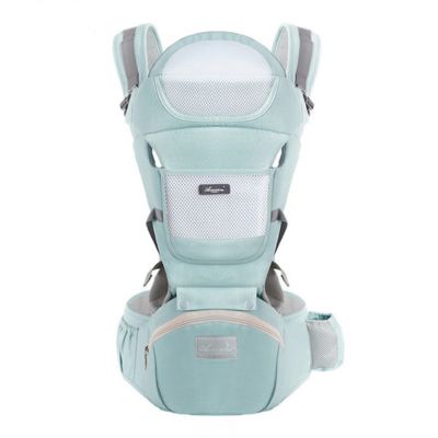 Porte bébé ergonomique multifonction vert