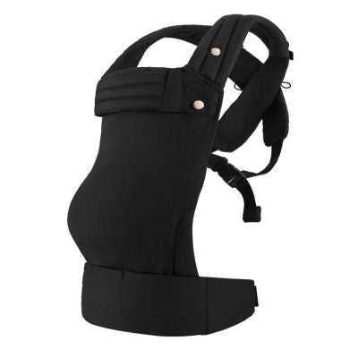 Porte bébé physiologique enveloppant noir
