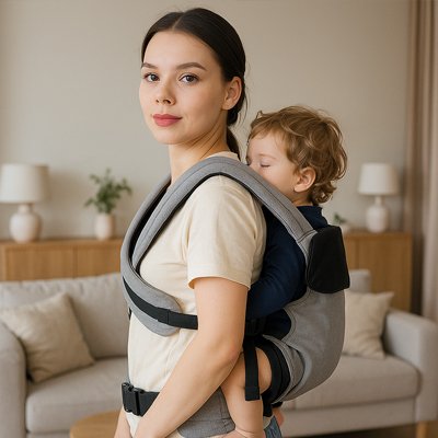 Porte bébé physiologique portage dos