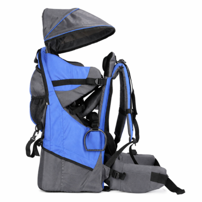Porte-bébé pour randonnée ergonomique bleu