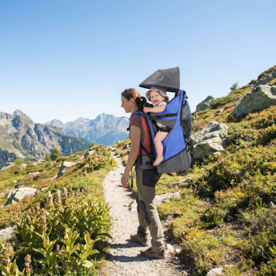 Porte-bébé pour randonnée ergonomique maman randonnée bébé fille