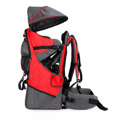 Porte-bébé pour randonnée ergonomique rouge