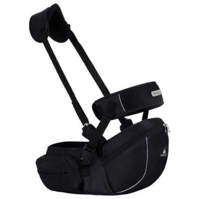 Porte bébé tabouret hanche noir