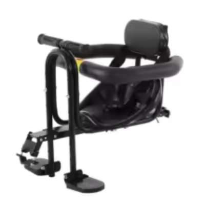 Porte bébé vélo sécurité maximale noir