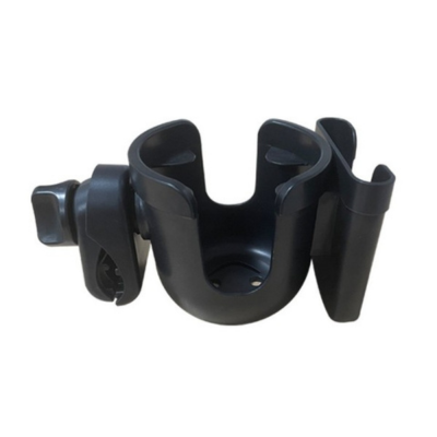 Porte-gobelet poussette mains libres noire