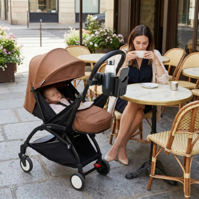 Porte-gobelet poussette universel 2 en 1  maman café terrasse bébé dodo