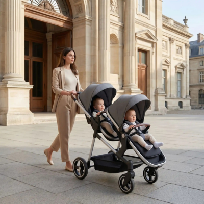 Poussette bébé confort double compacte maman bébés musé
