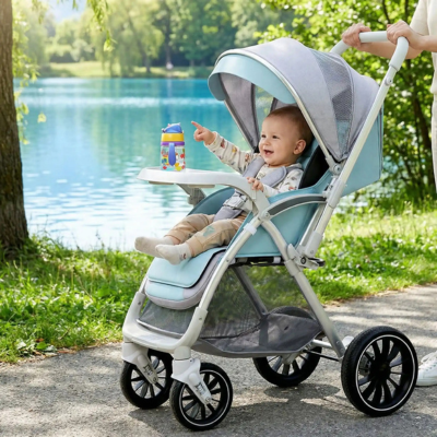 Poussette bébé confort ergonomique maman bébé promenade nature