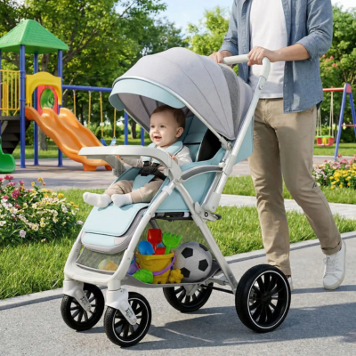 Poussette bébé confort ergonomique papa bébé parc