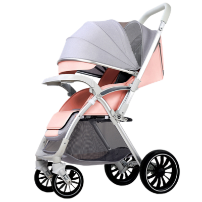 Poussette bébé confort ergonomique rose