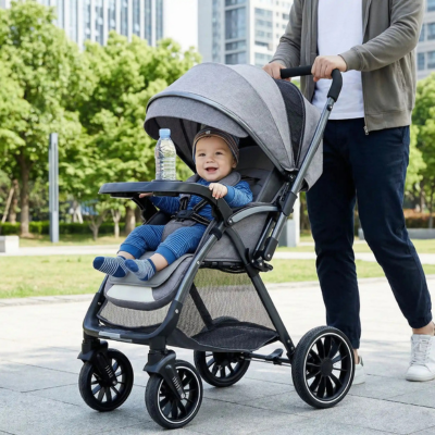 Poussette bébé confort pliage ultra-rapide bébé garçon promenade ville