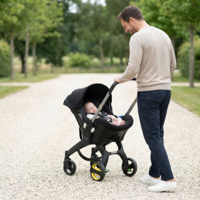 Poussette bébé ultra-légère 2 en 1 papa promenade bébé sentier