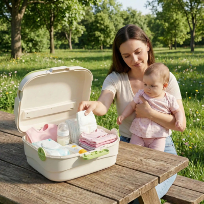 Rehausseur chaise multifonction fonction coffre essentiels bébé