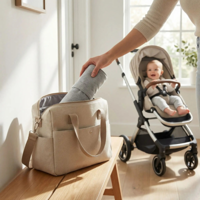 Rehausseur pour chaise nomade compact maman sac à langer