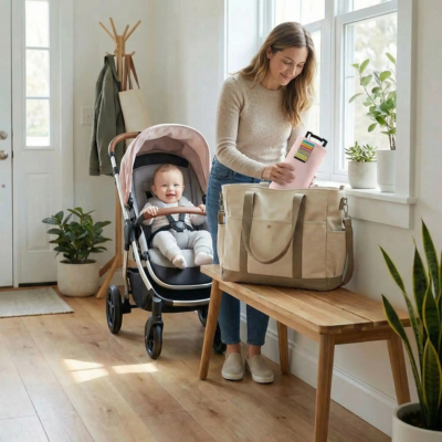Rehausseur pour chaise nomade portable compact sac à langer