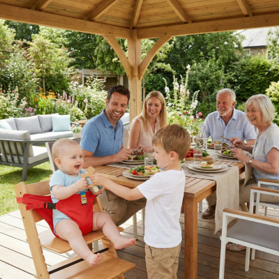 Rehausseur pour chaise nomade portable diner famille grand frère
