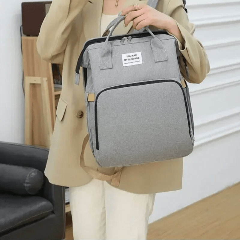 Sac à langer - BigBackpack™ - Gris - BebeLouve
