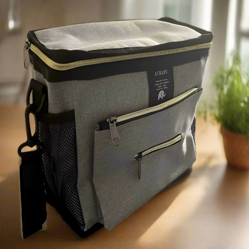 Sac à Langer - BabyTravel™ - Gris - Bebelouve