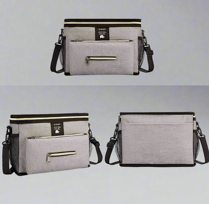 Sac à Langer - BabyTravel™ - Gris - Bebelouve