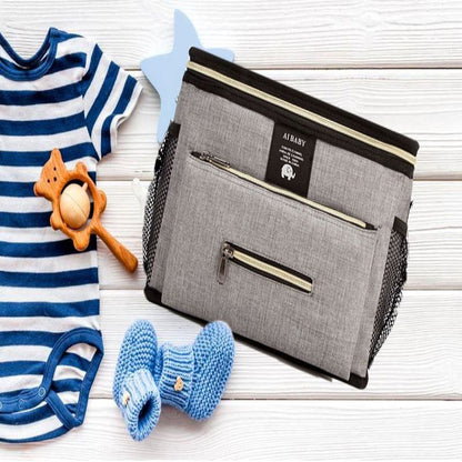 Sac à Langer - BabyTravel™ - Gris - Bebelouve