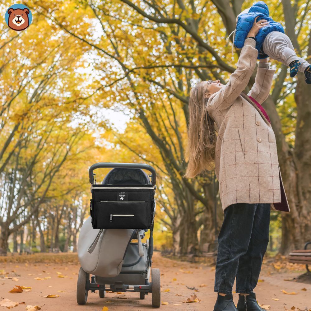 Sac à Langer - BabyTravel™ - Noir - Bebelouve