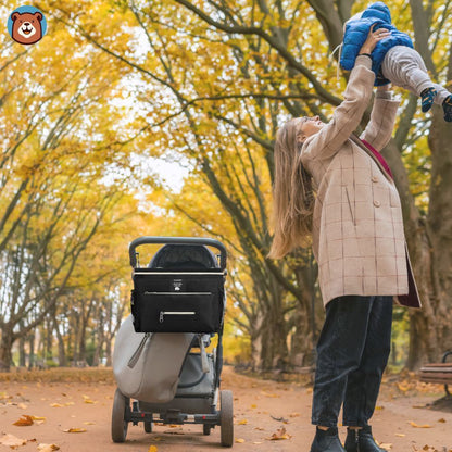 Sac à Langer - BabyTravel™ - Noir - Bebelouve