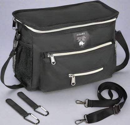 Sac à Langer - BabyTravel™ - Noir - Bebelouve