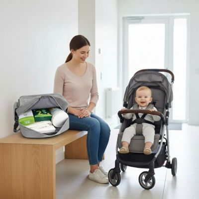 Sac à langer bébé bandoulière sac grande capacité