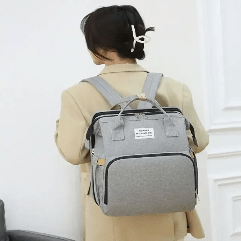 Sac à langer - BigBackpack™ - Gris - BebeLouve