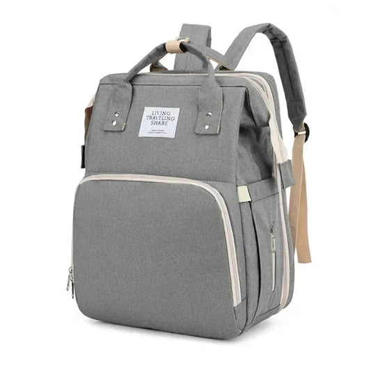 Sac à langer- BigBackpack™ - Gris - BebeLouve