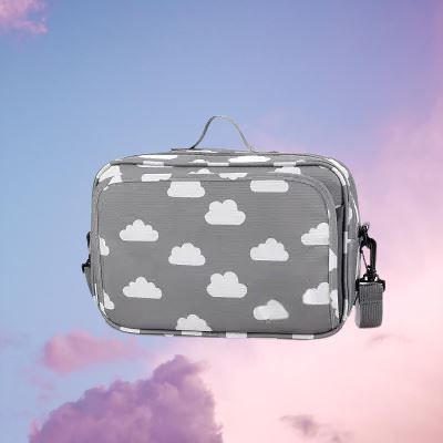 Sac à langer - Nuages -pratique- BebeLouve