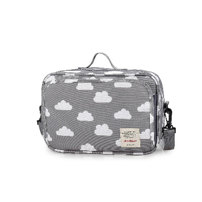 sac à langer polyvalent nuage gris