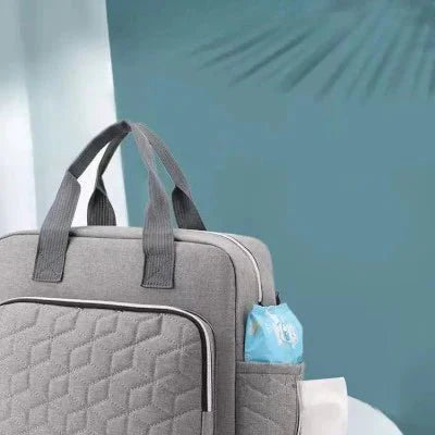 Sac à Langer - TotalProtectDiaperBag™ - Gris - Bebelouve