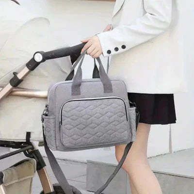 Sac à Langer - TotalProtectDiaperBag™ - Gris - Bebelouve