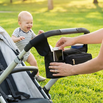 Sac pour poussette universel multifonction maman portable bébé premier pas
