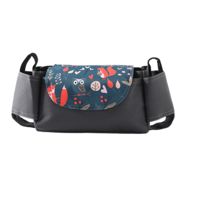 Sac pour poussette universel pratique hibou